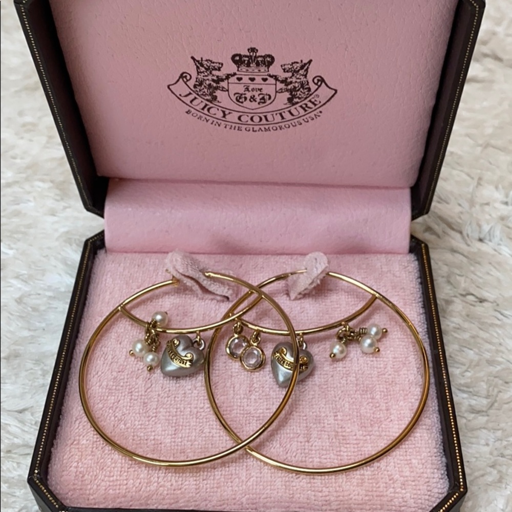 Juicy Couture Hoop Earrings